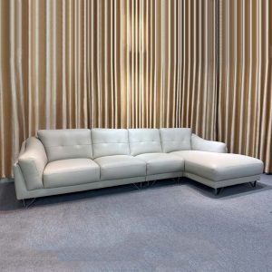 Ghế Sofa Chữ L Bọc Da Microfiber SF-400