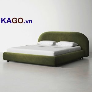 Giường Ngủ Bọc Đệm Vải GN-181