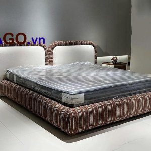 Giường Ngủ Bọc Đệm Vải GN-155