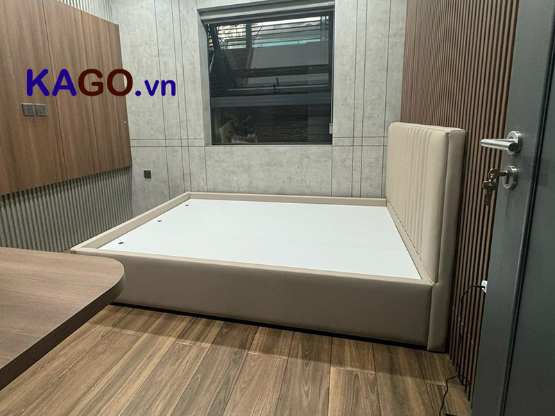 Giường Bọc Đệm Da