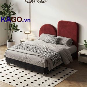 Giường Ngủ Bọc Đệm GN-175