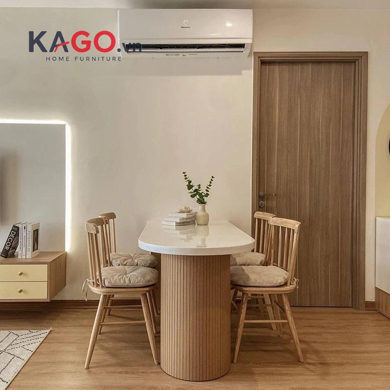 Chiều cao bàn ăn tiêu chuẩn được sử dụng phổ biến hiện nay