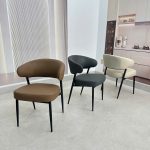 Bộ Bàn Ăn Mặt Đá Tròn 8 Ghế BT-2035