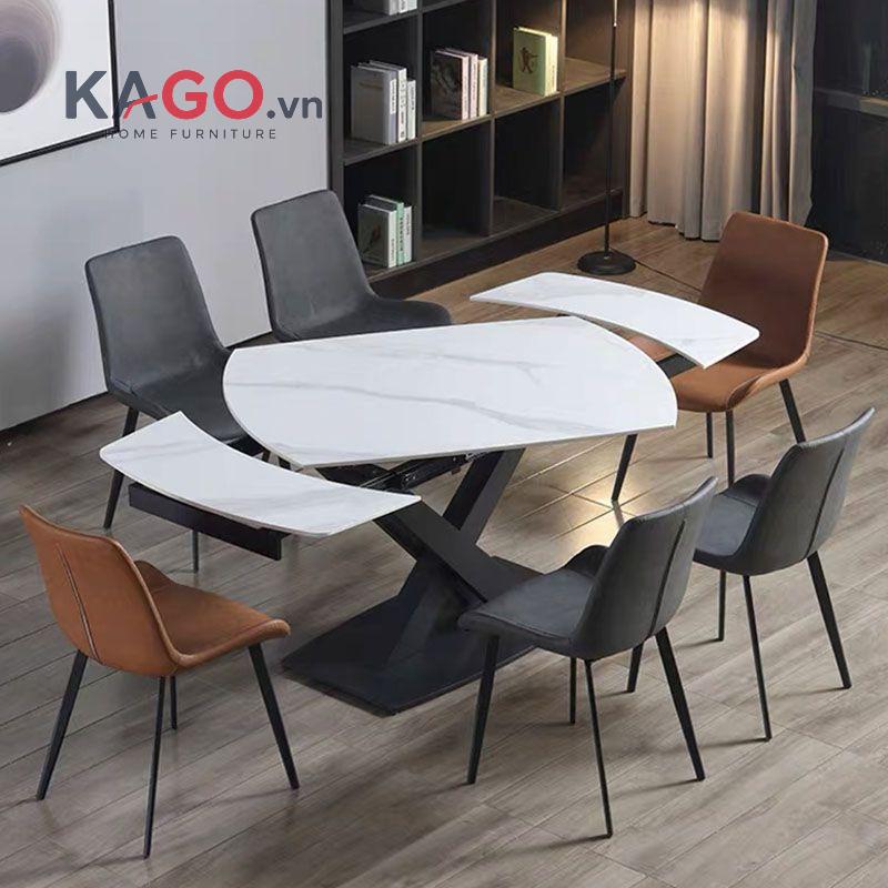 Mẫu bàn ăn 1m2 thông minh mở rộng linh hoạt