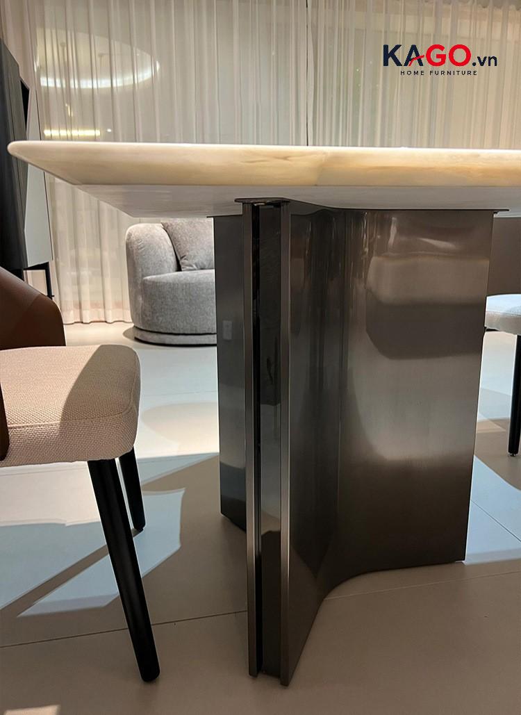 Bộ bàn ăn 6 ghế 160x80cm - BGA 866