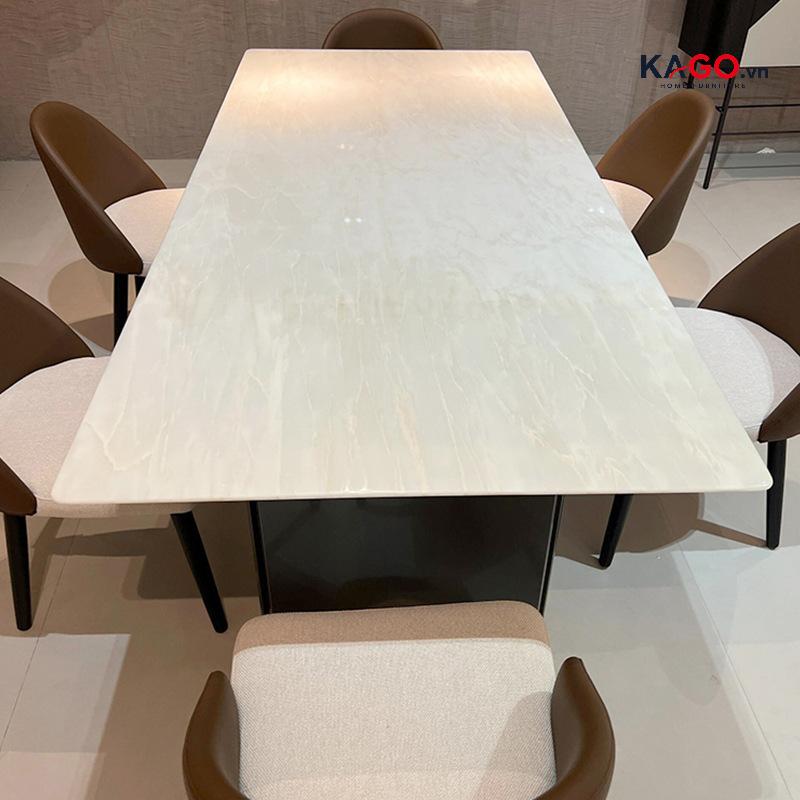 Bộ bàn ăn 6 ghế 160x80cm - BGA 866