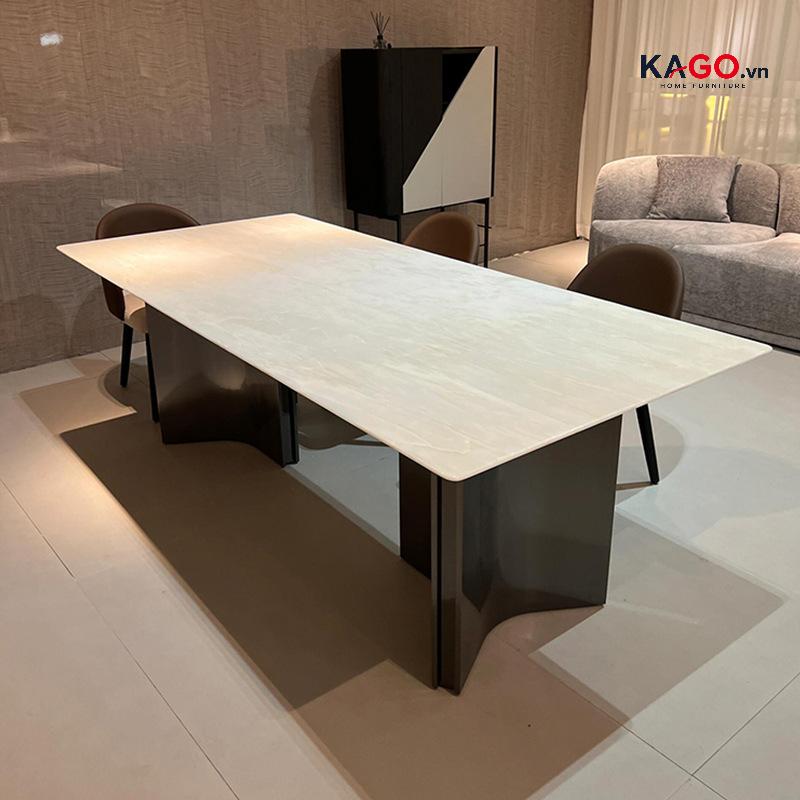 Bộ bàn ăn 6 ghế 160x80cm - BGA 866