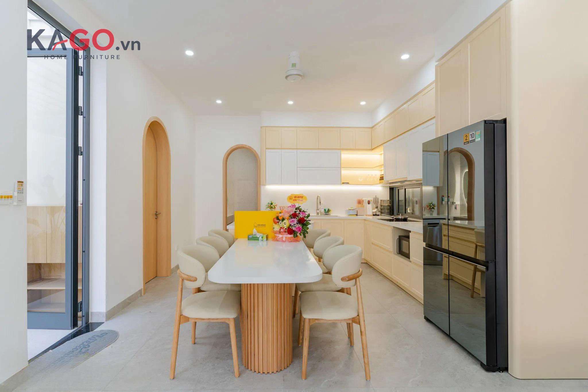 Tiêu chuẩn diện tích phòng ăn và bếp theo quy mô không gian