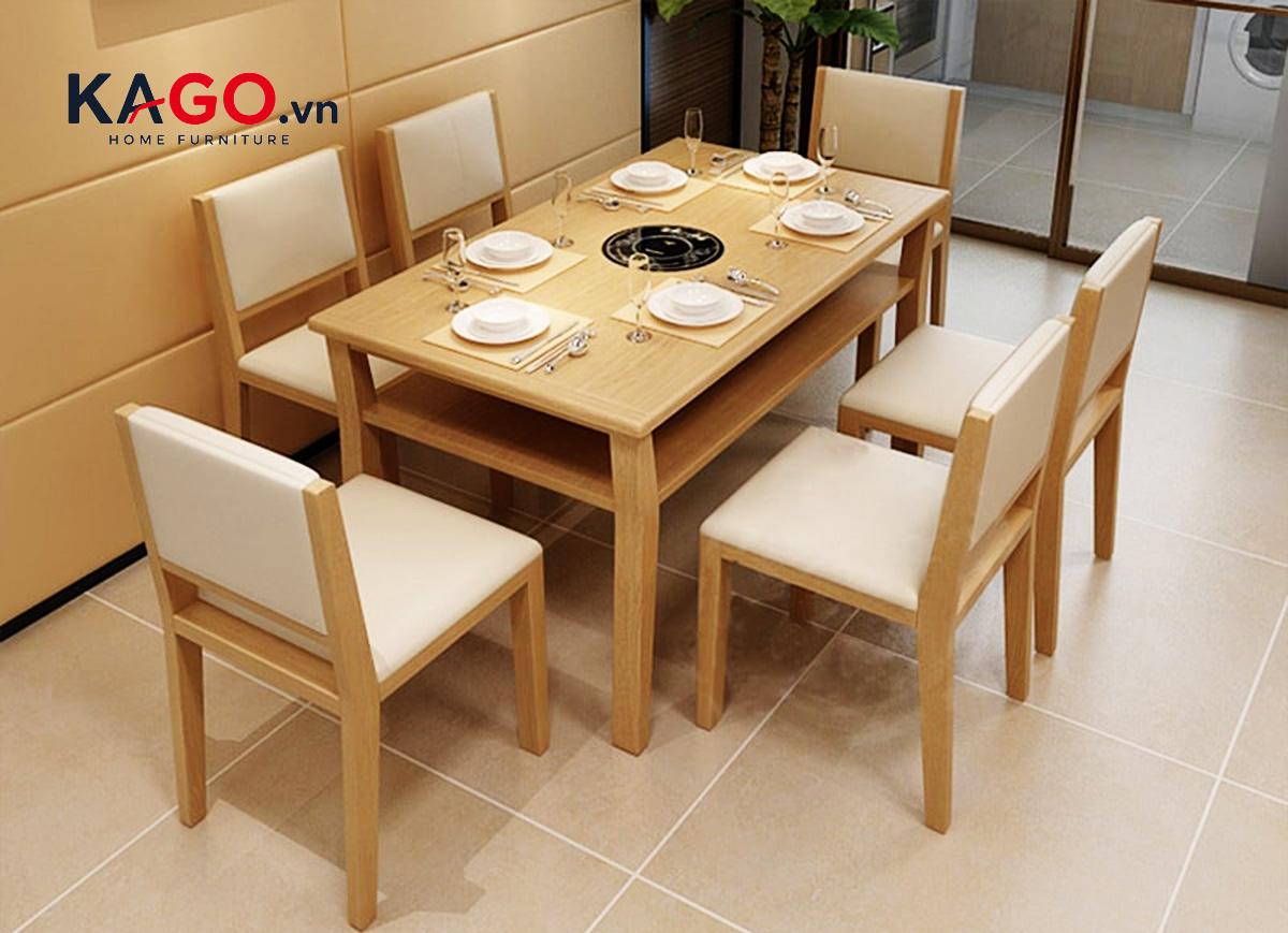 Hướng dẫn chọn kích thước bàn ăn nhà hàng chuẩn từng không gian