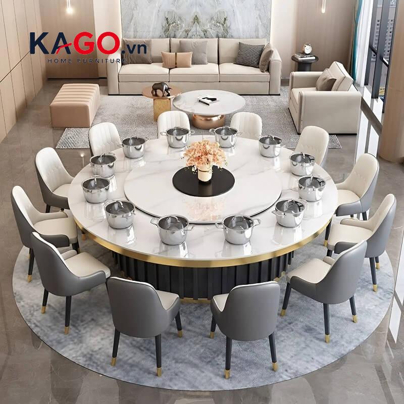 Lựa chọn kích thước bàn ăn phù hợp với diện tích không gian